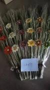 Artificial flower handicrafts: dried flowers, branches, millet, barley, reeds, Queen motherwort, water willows, dried flowers, everlasting flowers, rose bouquets, hay bouquets, floor-standing decorations undefined